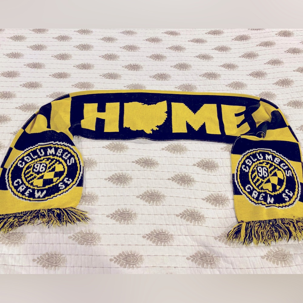 Columbus Crew Reversible Scarf.